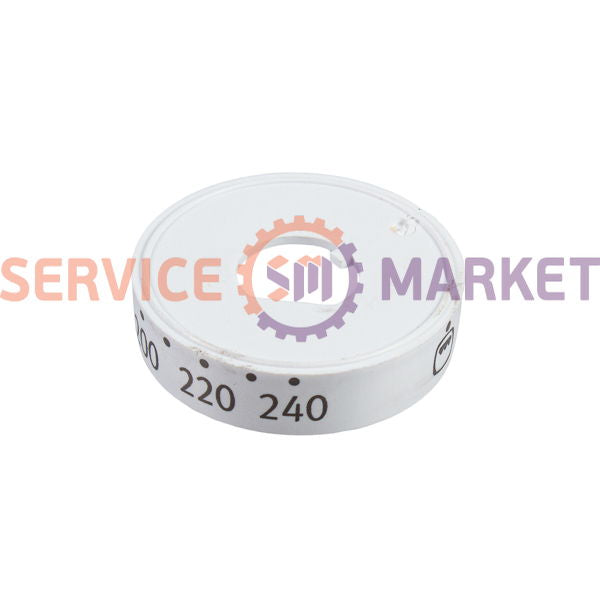 Limb (disk) of the knob for adjusting the oven modes of the Electrolux stove white