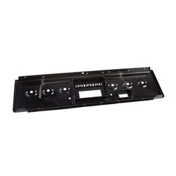 Front panel for electric stove Electrolux black