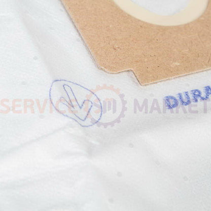 Microwave Bag Set (5 pcs) 4600 + Motor Filter for Menalux Electrolux Vacuum Cleaner