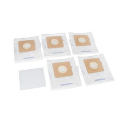 Microwave Bag Set (5 pcs) 4900 + Motor Filter for Menalux Vacuum Cleaner