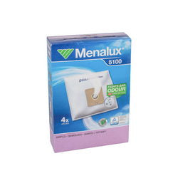 Microwave Bag Set (4 pcs) 5100 + Motor Filter for Menalux Vacuum Cleaner