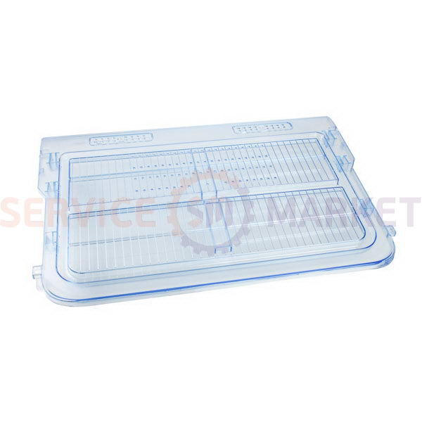 Shelf above the vegetable drawer in the refrigerator 610x430mm Beko