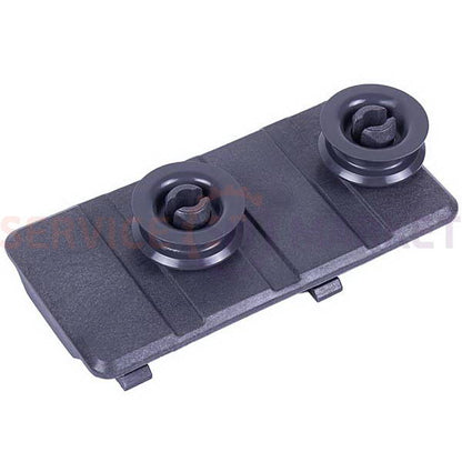 Держатель роликов (левый) верхнего ящика для посуд. машины Gorenje