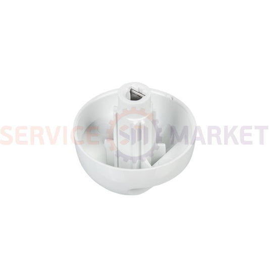 Adjustment knob (universal) for gas stove Zanussi white