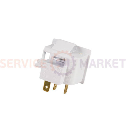 Lever light switch (single_3C) 4094920200 for Beko refrigerator