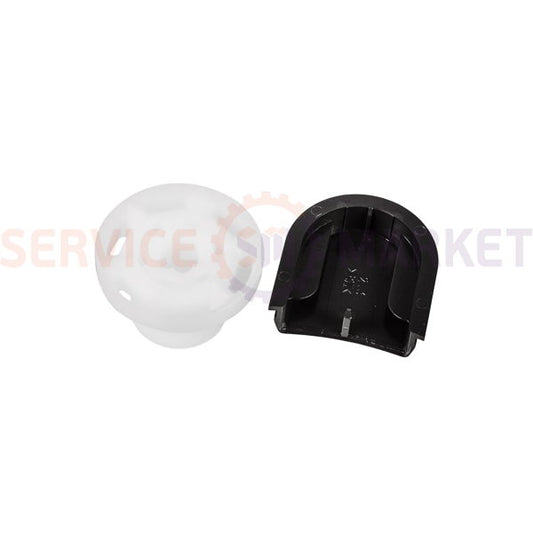 Knife coupling with lock for chopper attachment for Bosch kitchen combi