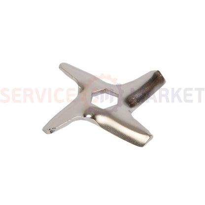 Нож для насадки мясорубки кух. комб. D=45.5mm s=4mm отв. шестигран. Moulinex