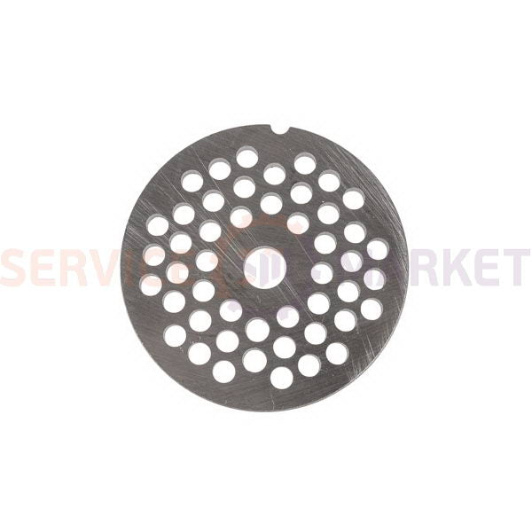 Meat grinder attachment grid 5mm D=62mm (with groove) for Moulinex food processor