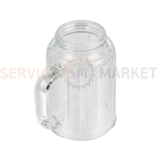 Blender bowl 1200ml (glass) with lid for Kenwood food processor