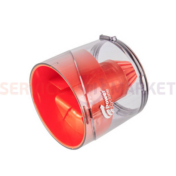 Cyclone filter assembly for Philips vacuum cleaner container orange