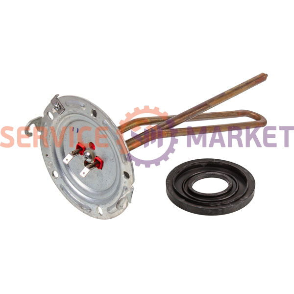 Heating element for boiler under anode 1500W (copper) L=295mm flange 123mm 1 tube under sensor anode M5 Ariston
