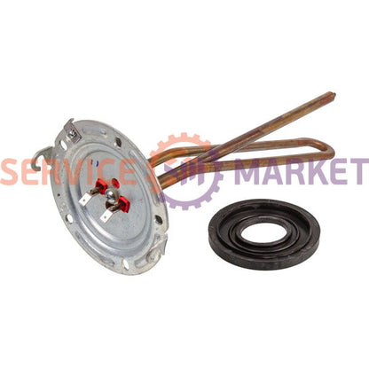 Heating element for boiler under anode 1500W (copper) L=295mm flange 123mm 1 tube under sensor anode M5 Ariston