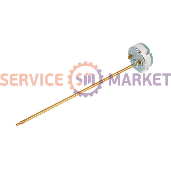 Thermostat 16A 250V, rod L=270mm, F.67/S.105°C outputs on lamp. Thermowatt Ariston