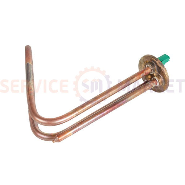 Water heating element 1500W (copper L-shaped) flange 48mm Hi-Therm (sensor + anode thread M8 place)