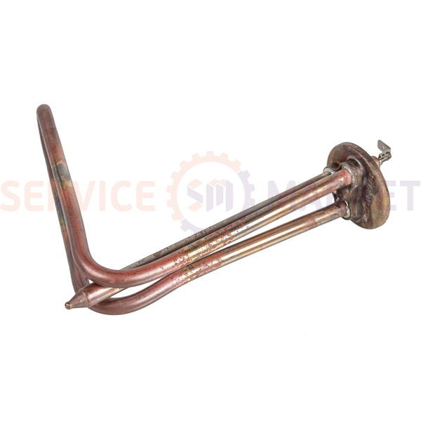 Heating element for boiler under anode 1500W (copper L-shaped) flange 48mm under sensor anode M8 Tesy