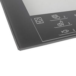 Inner door glass for oven 524x402mm AEG
