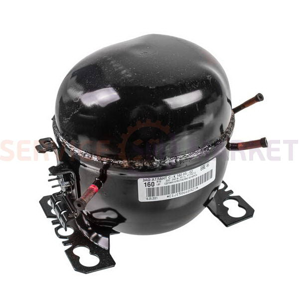 Compressor for refrigeration. S-K 160N5-02 R12 160W (with starting relay K-2) Atlant