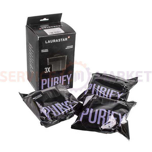 Фильтрующие гранулы от накипи Smart-класс (3 пак.) для гладильной системы Laurastar