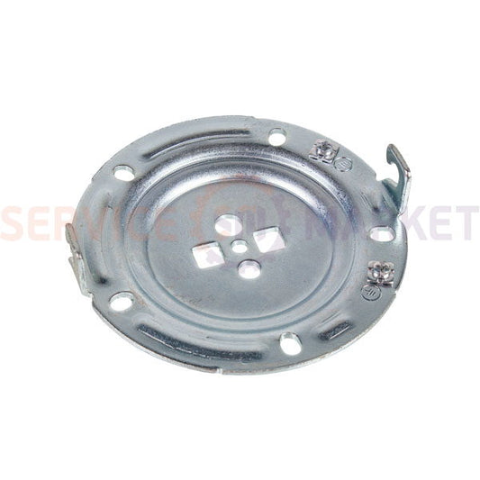 Round flange for boiler D=124mm, 5 holes for bolts Ariston