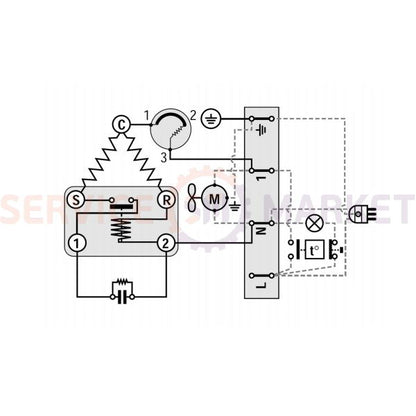 Compressor for refrigerator EMBRACO ASPERA NEK2134GK R404a 463W