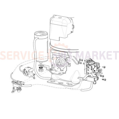 Compressor for refrigerator EMBRACO ASPERA NEK2150GK R404a 609W