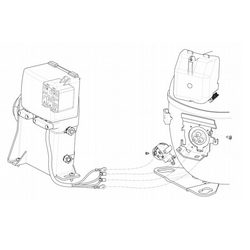 Compressor for refrigeration EMBRACO ASPERA NТ2168GK R404a 642W (with starting relay CSIR)