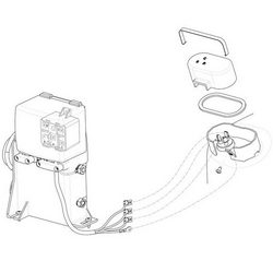 Compressor for refrigeration EMBRACO NJ2212GS R404a 1481W (with starting relay CSCR)
