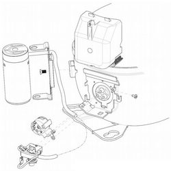 Compressor for refrigeration EMBRACO ASPERA NT6220Z R134a 2025W (with starting relay CSIR)