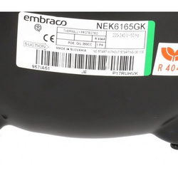 Compressor for refrigeration EMBRACO ASPERA NEK6165GK R404a 588W (with starting relay CSIR)