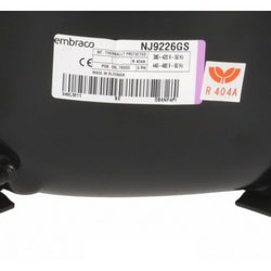 Compressor for refrigeration EMBRACO ASPERA NJ9226GS R404a 3248W (with starting relay 3PHASE)