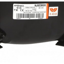 Compressor for refrigeration EMBRACO ASPERA NJ9238GK R404a 2721W (with starting relay CSR)