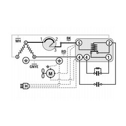 Compressor for refrigeration EMBRACO ASPERA NT6220U R290 1222W (with starting relay CSR)