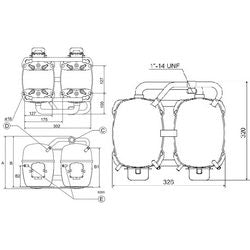 SECOP refrigeration. Compressor (DANFOSS) SC15/15CL R404a/R507a. 2417W (with starting relay CSIR)