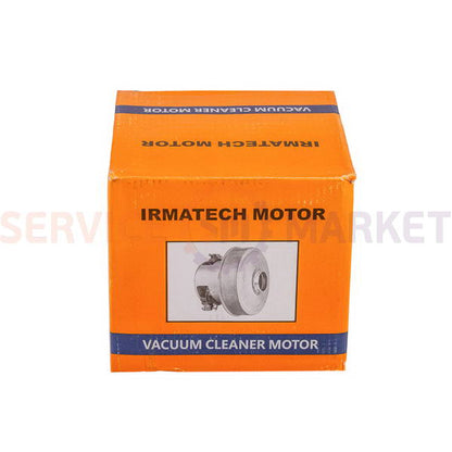 Vacuum cleaner motor D= 130/84mm H= 34/114mm 1400W 230V VCM034 IRMATECH MOTOR