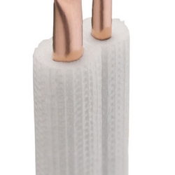 Copper pipe in insulation twin 1/4" + 3/8" (coil 20m) ISOCLIMA spa