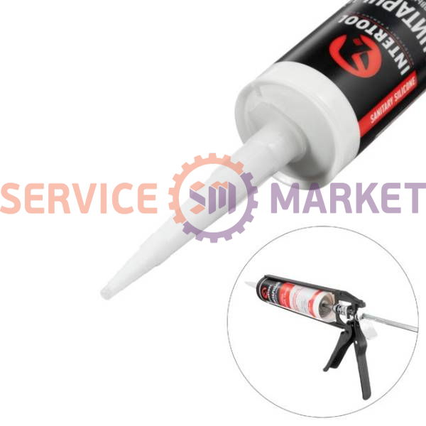 Silicone sealant FS-3031 300ml sanitary INTERTOOL white