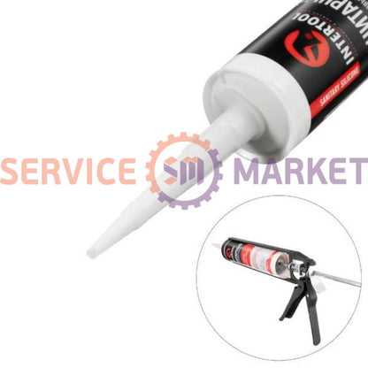 Silicone sealant FS-3031 300ml sanitary INTERTOOL white