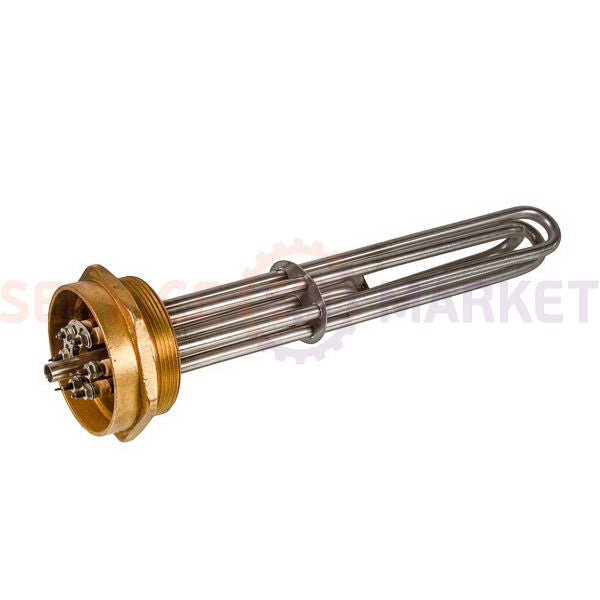 Блок тэнов 6000W (нержав.), L=280mm гайка 2,5" для электрического котла Balcik