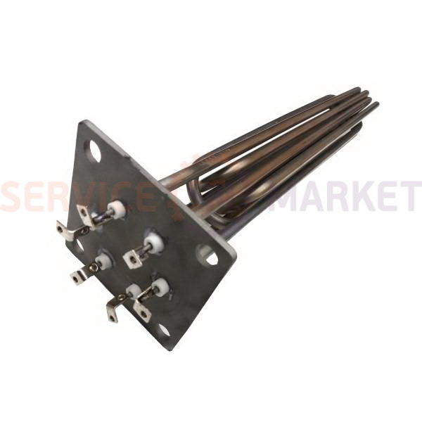 Блок тэнов 9000W (нержав.), L=325mm фланец 100x100mm для электрического котла ELEKTROSAN