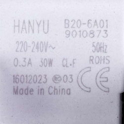 Candy 41018403 Pump assembly Hanyu 30W B20-6A01 for washing machine