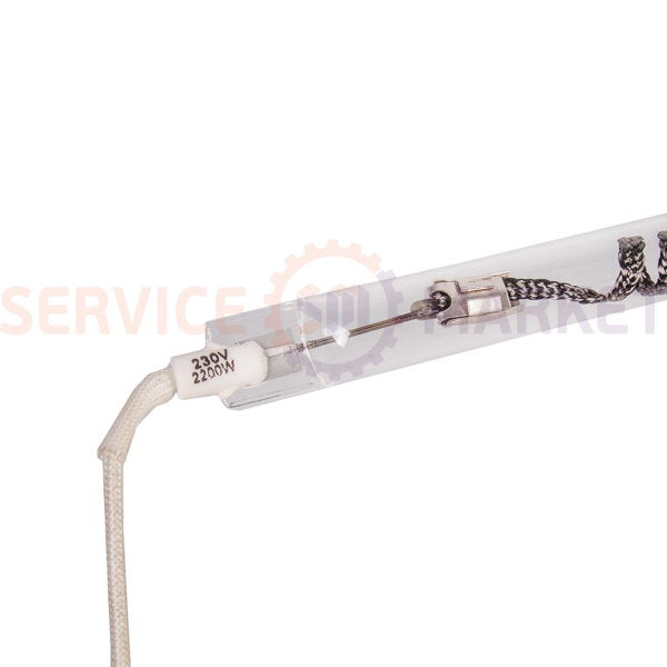 Lamp (carbon spiral) for infrared heater 2200W L=735mm UFO Türkiye