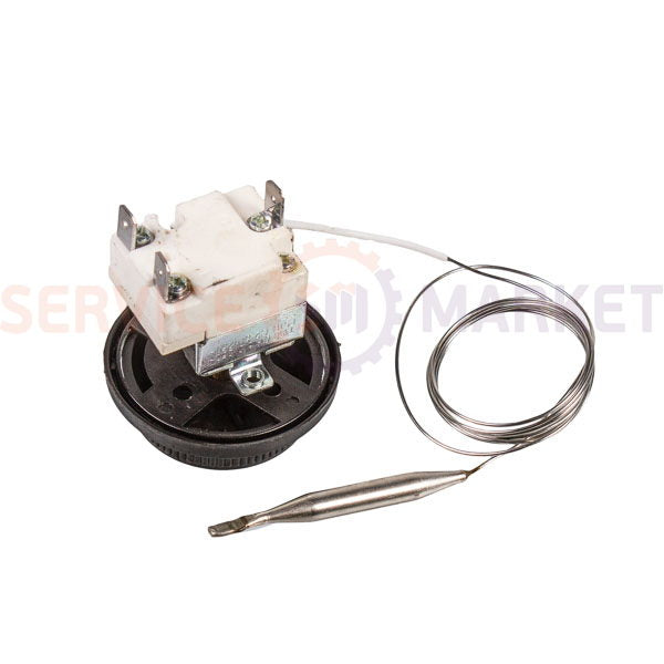 Thermostat FSTB 16A 250V, capillary L=1000mm, Tmax = 200°C + control knob. Sanal