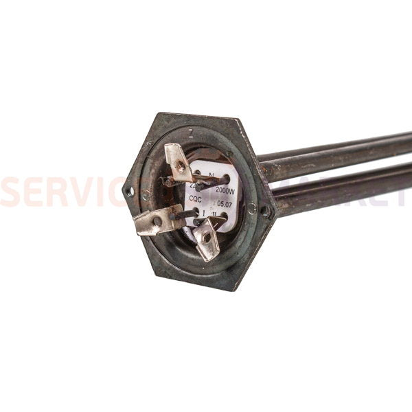 Tank for oil heater 2000W L=350mm D threads=1 1/4&apos&apos