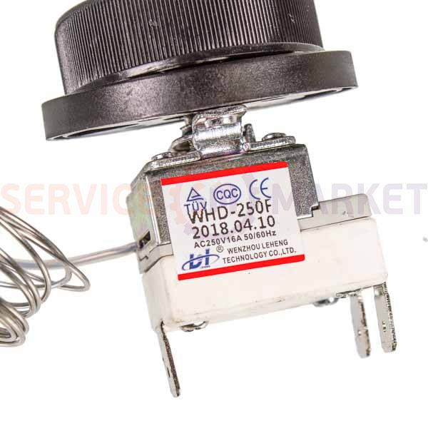 Thermostat WHD.250F 16A 250V with control knob for oven