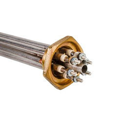 Shade block 3 kW 220-380V (stainless steel) L=285mm nut 1 1/4" for Sinan electric boiler