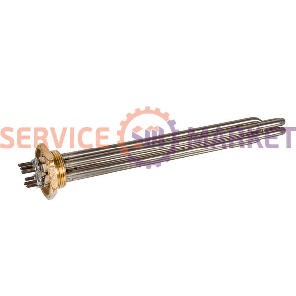 Блок тэнов 4500W 220/380V (нержав.), L=285mm гайка 1 1/4" для электрического котла ELEKTROSAN