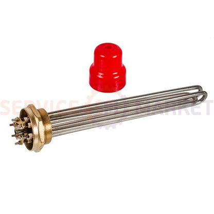 Блок тэнов 6000W 380V (нержав.), L=330mm гайка 2" для электрического котла SANAL