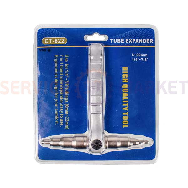 Manual pipe expander WK-622 Pipe D=1/4”-7/8” (6-22mm)