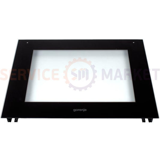 Стекло двери наружное для духовки 595x457mm Gorenje