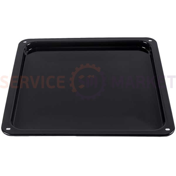Enamel baking tray 395x395x24mm for Gorenje oven